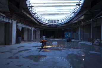 Centro Commerciale La Cartiera Pompei Avanzamento lavori - Arch. Corvino + Multari