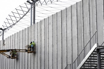 Centro Commerciale La Cartiera Pompei Avanzamento lavori - Arch. Corvino + Multari